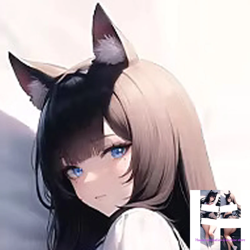 

Anime Dakimakura Pillow Kakuyosan 2-Side Print Pillowcase Hugging Body Cushion Cover Otaku Waifuristmas Decoration 2023
