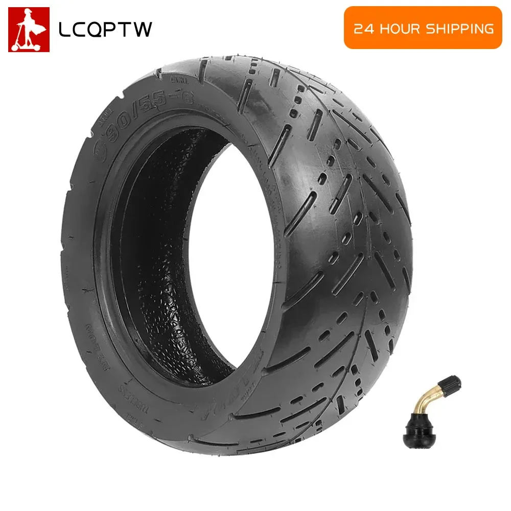 

90/55-6 Tubeless Tire Wear-Resistant Anti-Skid Widened Rubber Tyre Thickened Off-road Tires for Electric Scooter Wheel Part