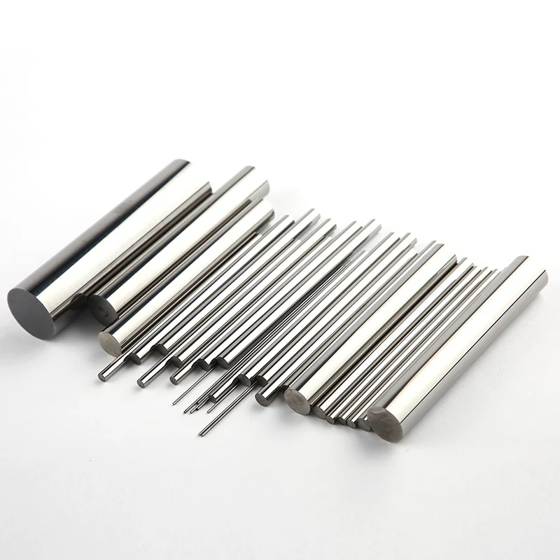 Q.Grt Tungsten steel round rod super hard wear high precision dimension CNC machining thimble carbide rod Tungsten Steel Bar