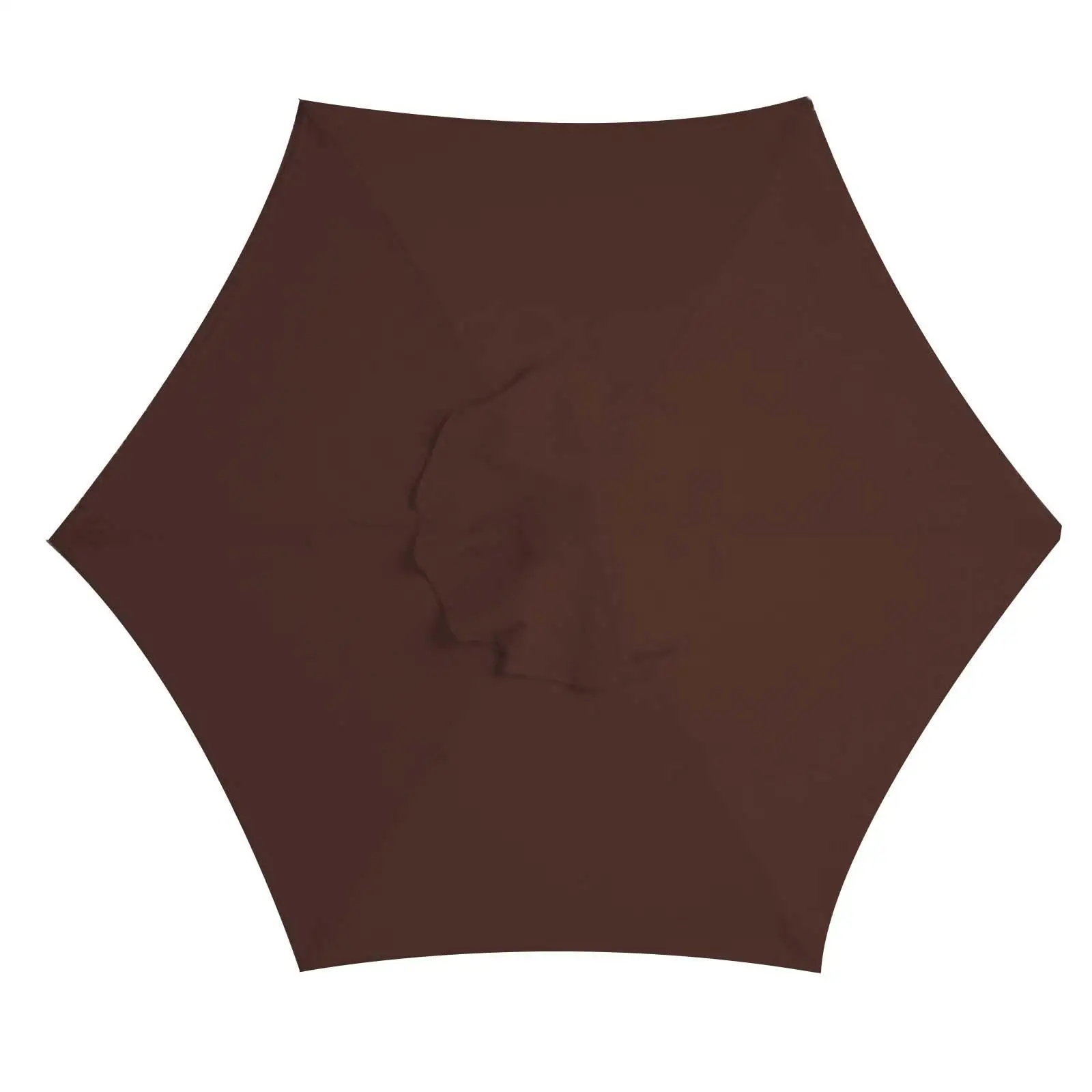 Patio Umbrella Canopy Top Cover Rainproof Fabric Beach Umbrella Polyester Sunshade for Beach Swimming Pool Outdoor Yard Balcony