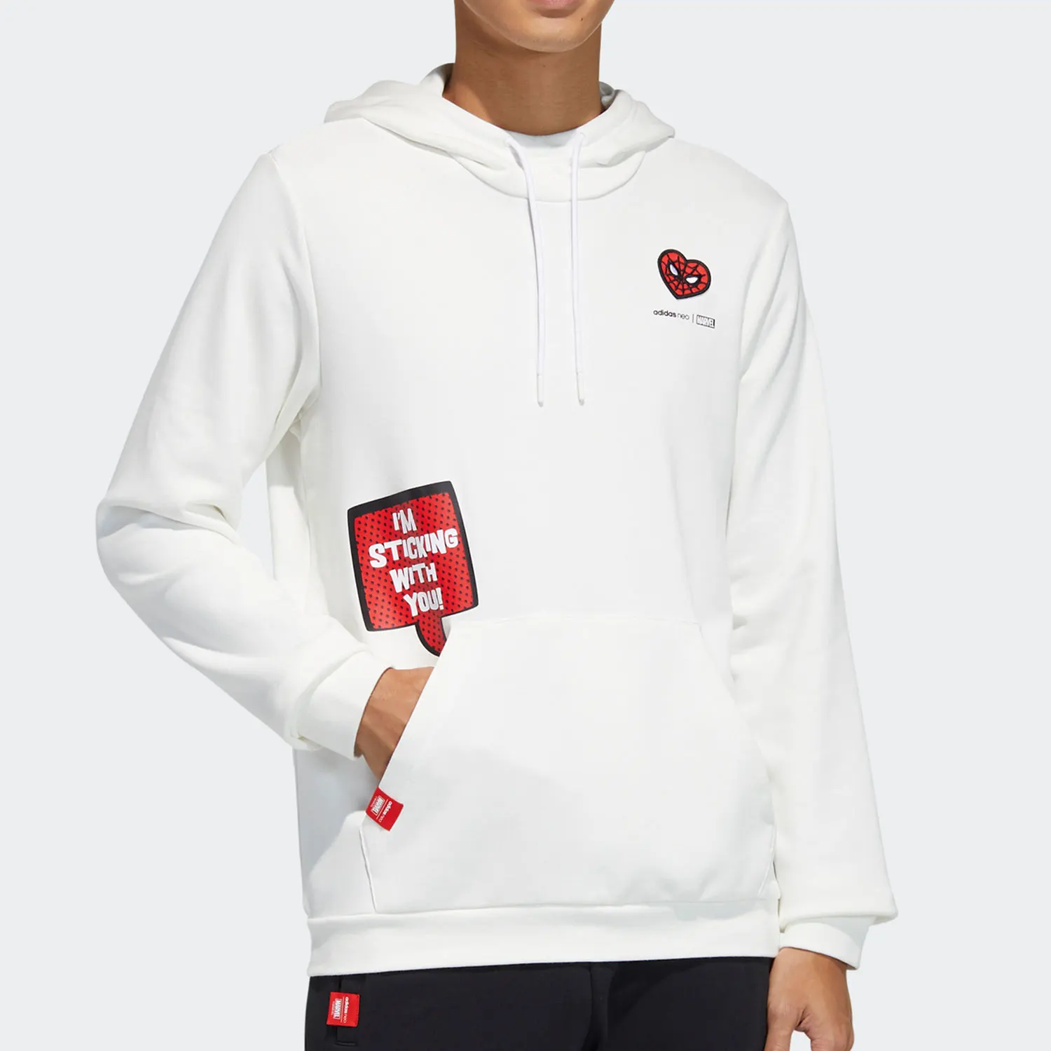 

Adidas Genuine NEO Men's Sports Wear Seasonal New Spider-Man Sweater H55130