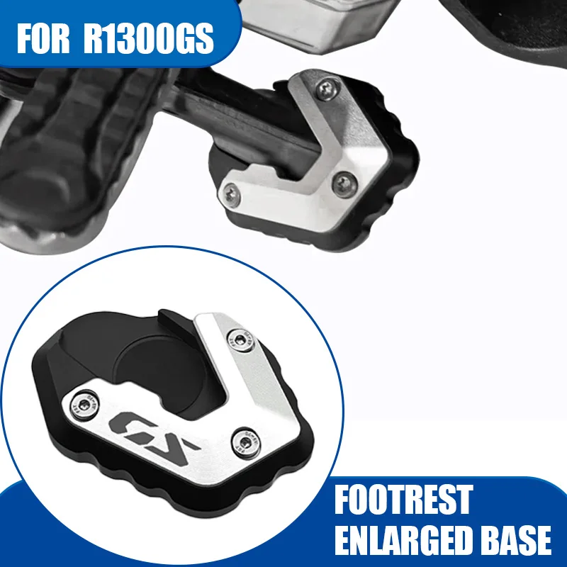 For R1300GS R1300GS ADV r1300gs gs adv R 1300 GS ADV Adventure 2023 2024 Motorcycle Kickstand Foot Side Stand Extension Pad