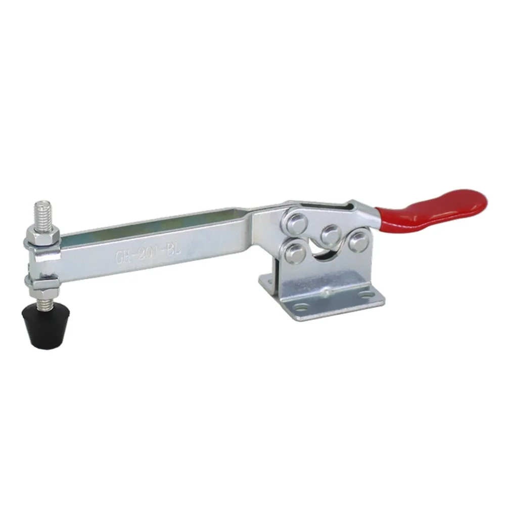 Longer GH-201BL Quick Release Tool Quick Fixture Toggle Clamp 90Kg 198Lbs Clamp Marcenaria Clamps Wood Working Tools Abrazadera