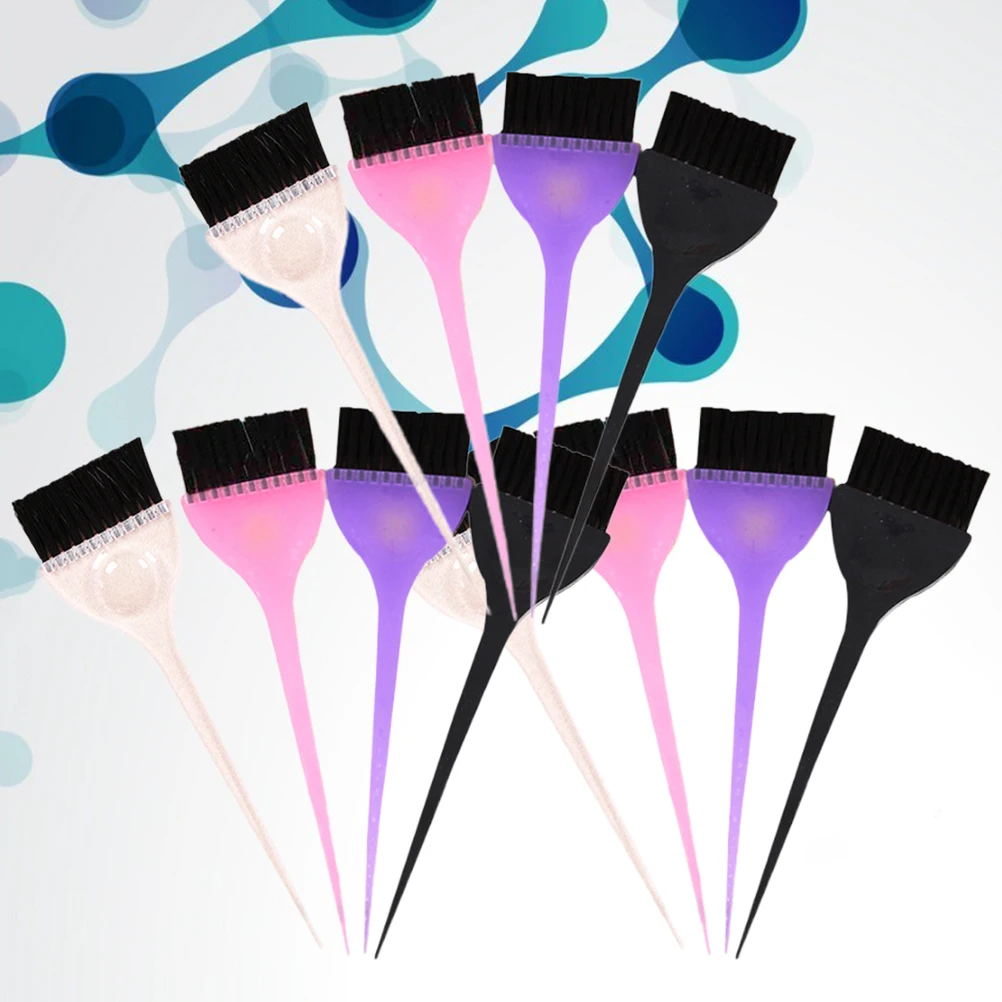 

Набор кистей для краски для волос, 12 шт., идеально подходит для окрашивания волос, тонирования и обработки, аппликатор для салона, для дома или