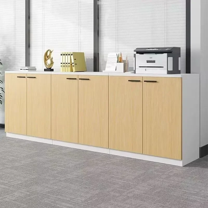 for Office Storage Cabinet Low Locker Data Wooden File Partition