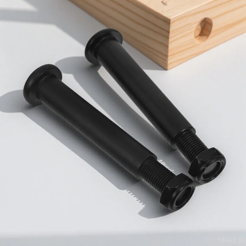 

1 Pair Sturdy Pedal Axles For Spinning Bikes Elliptical Machines Steel Pedal Spindle Bolt Fitness Equipment Replacement Part