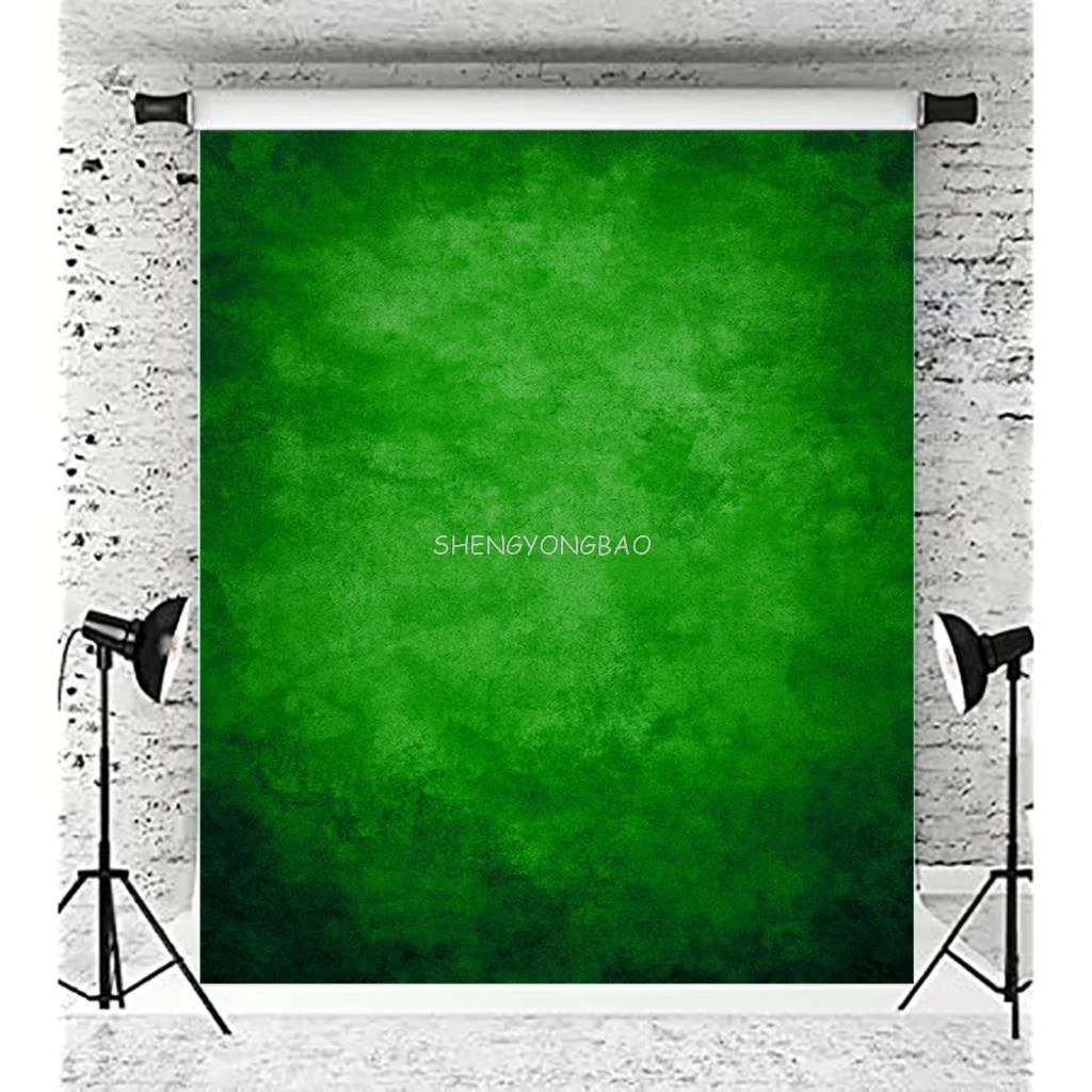 SHENGYONGBAO Concrete Wall Wood Floor Photography Backdrop Retro Selfie Background Portrait Vintage Studio Photo Booth Prop M08