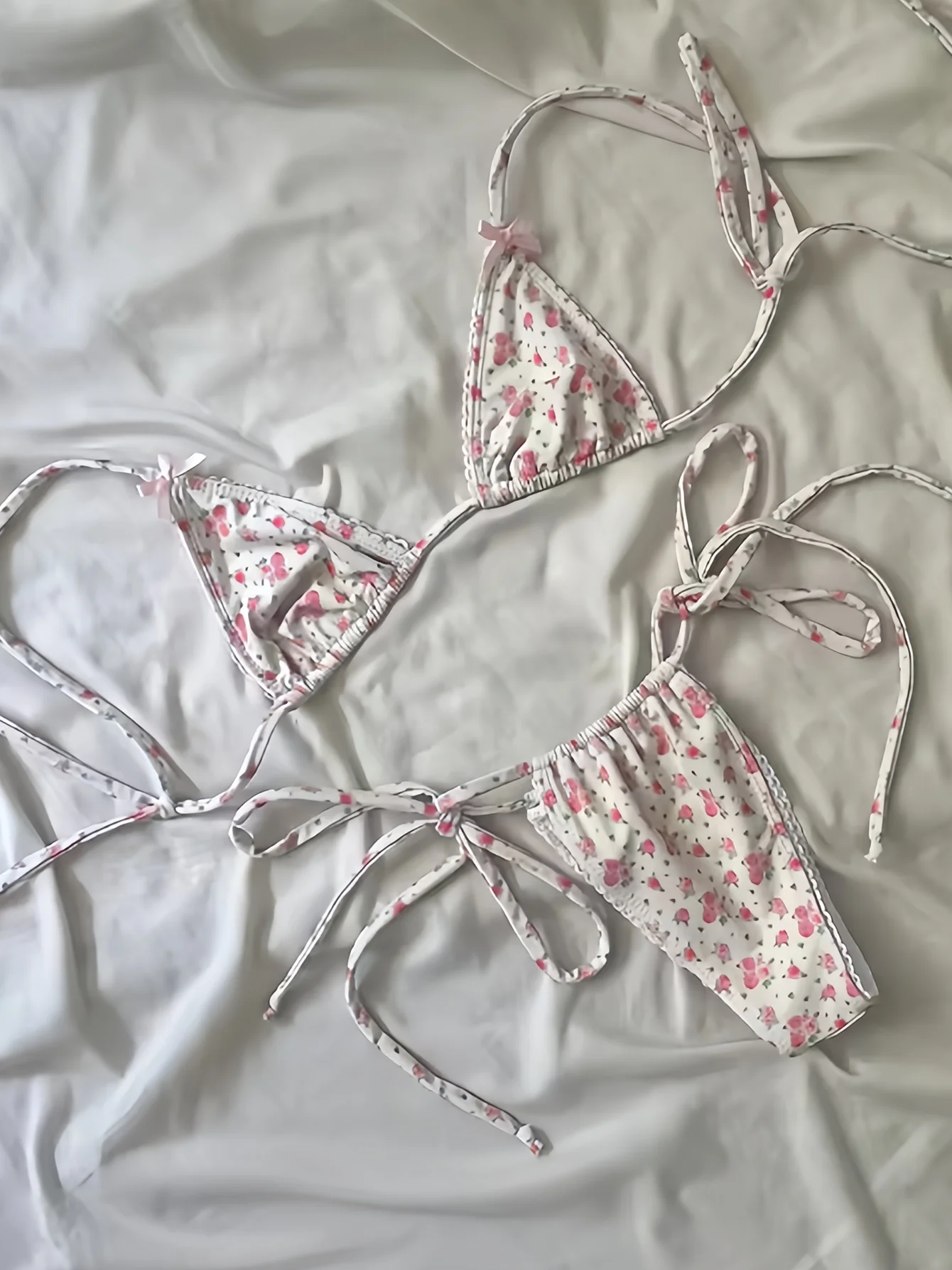 Micro Bikini Push Up Women Swimsuits 2026 Sexy Female Swimwear Brazilian Bikini Set Thong Biquini Swim Suits Print Beachwear - Image 5