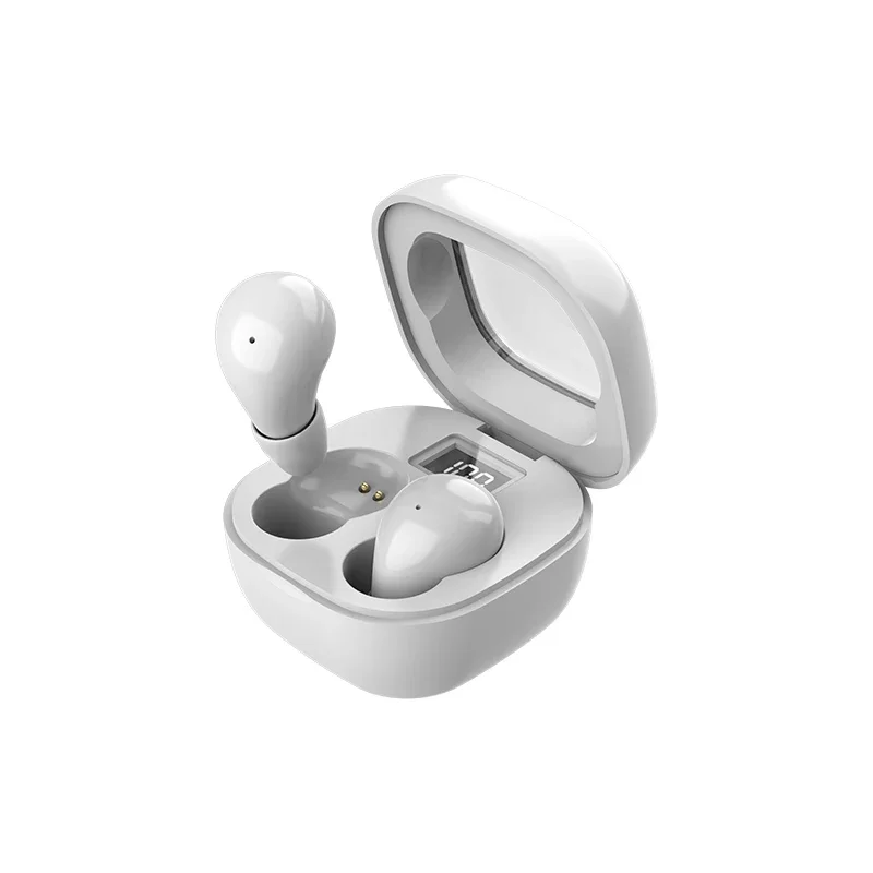 Mini Koptelefoon Onzichtbare Bluetooth 5.3 Koptelefoon TWS Draadloze in-ear Headsets HIFI Stereo Ruisonderdrukking Oordopjes Voor iPhone