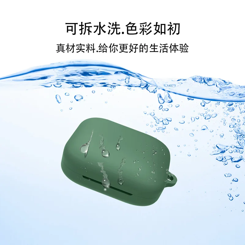 Capa protetora de silicone bonito para OnePlus Buds Pro Fone de ouvido Acessórios Carregamento Box Cover Para One Plus Buds Pro Headset Cover