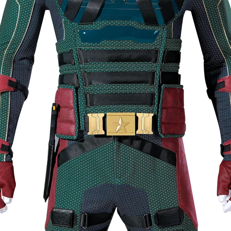Cosplay Die Jungen Staffel 3 Erwachsene Männer Leder Grün Superheld Ben Battle Outfit Amerikanischer Soldat Junge Kostüm ob; 8