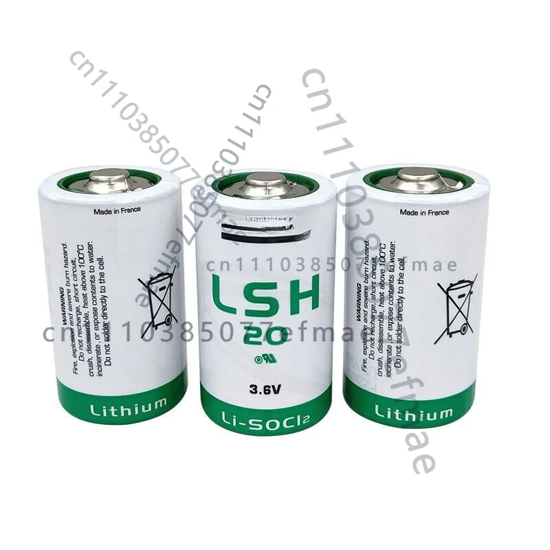 3-Pack 3.6V 13000Ah for LSH20 D Size Lithium Thionyl Chloride Battery LSH20 New