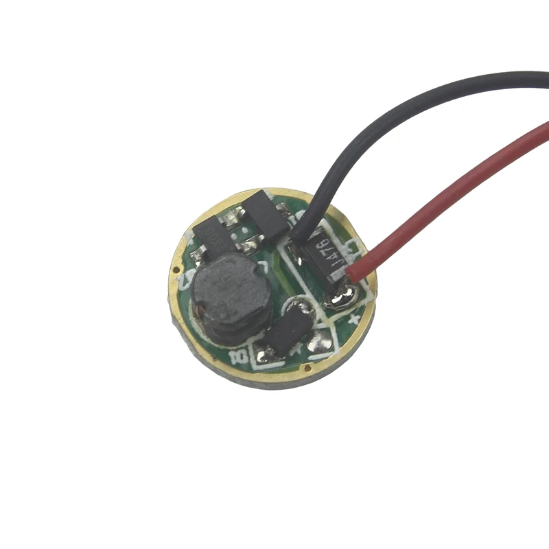 Nanjg 102 13mm (D) 0.9V-1.5V 550mA 1-Mode Boost Flashlight Driver