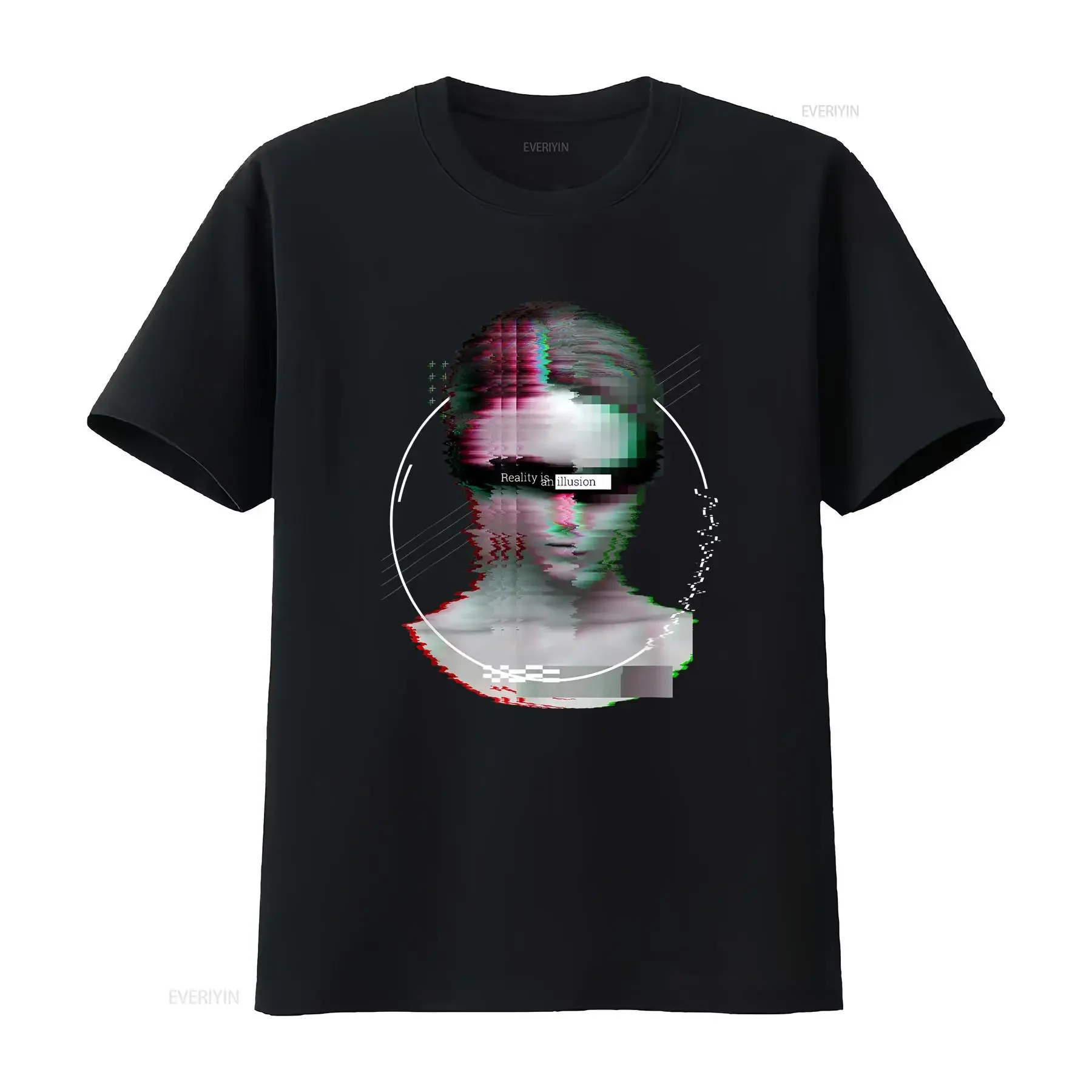 Glitch Greek Statue Sculpture Retrowave Vaporwave Synthwave T Shirt Size S 5XL vintage Washed Casual fashion Soft Versatile