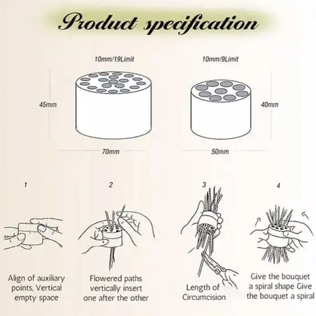 Spiralny uchwyt na łodygę ikebany do kwiatów spiralny uchwyt na łodygę do wazonów bukiet Twister DIY akcesoria sztuka kwiatowa Shaper kwiaty prezenty