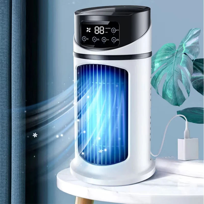 

Многофункциональный портативный увлажнитель воздуха, вентилятор для кондиционера, персональный охладитель, вентилятор тумана, увлажнитель воздуха, охладитель воды, вентилятор