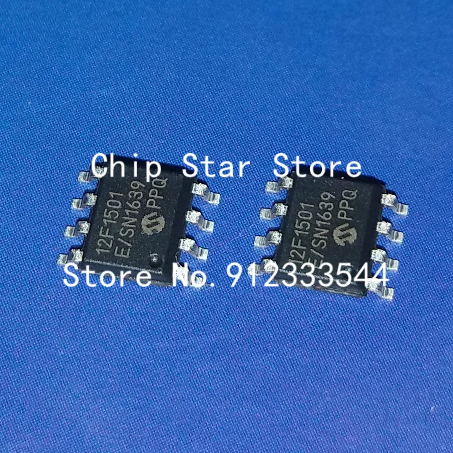 5-100pcs  PIC12F1501-E/SN  PIC12F1501T-E/SN  PIC12F1501 SOIC8 8Bit MCU Flash 100%New And Original