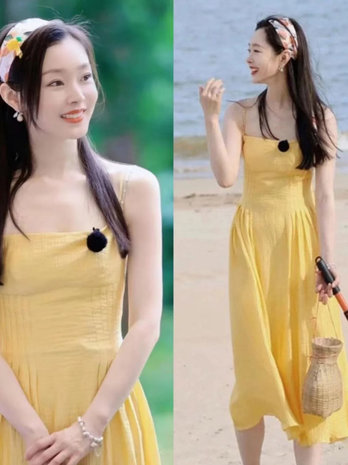 

Платье Princ Polly Zhaolu Si Pure Desire Gentle Vaion Sle с поясом, подчеркивающим талию, для элегантных деловых встреч