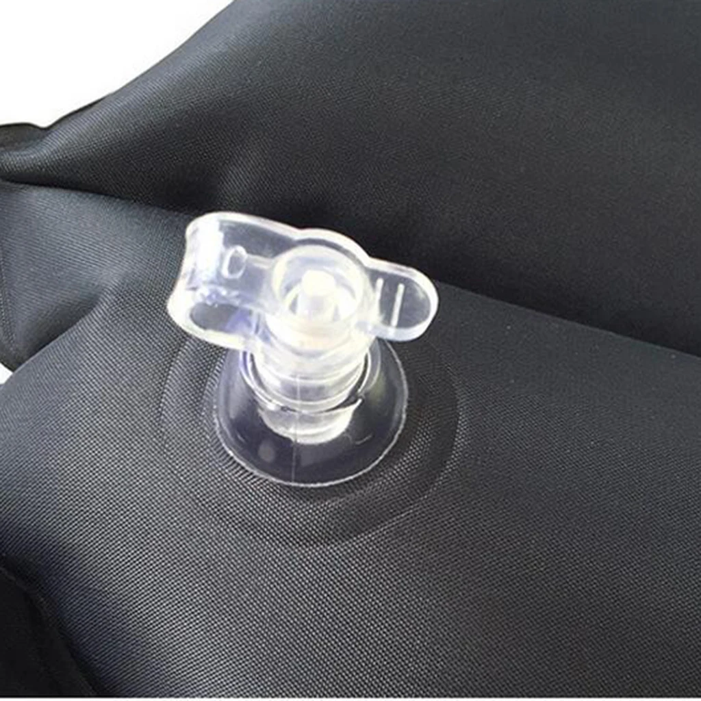 PVC Flocking Cushion for Legs Inflatable Seat Pillow for Hemorrhoid Back Pain Relief Office Chair Car Seat Bed Support