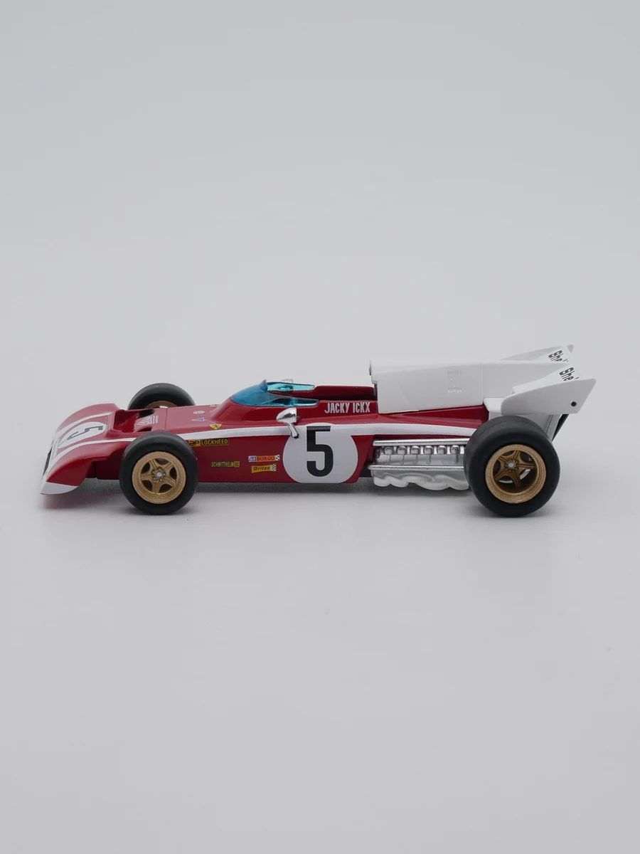 Ixo 1:43 Racing 312 B2 1972 Jacky Ickx Diecast Car Model Metal Toy Vehicle