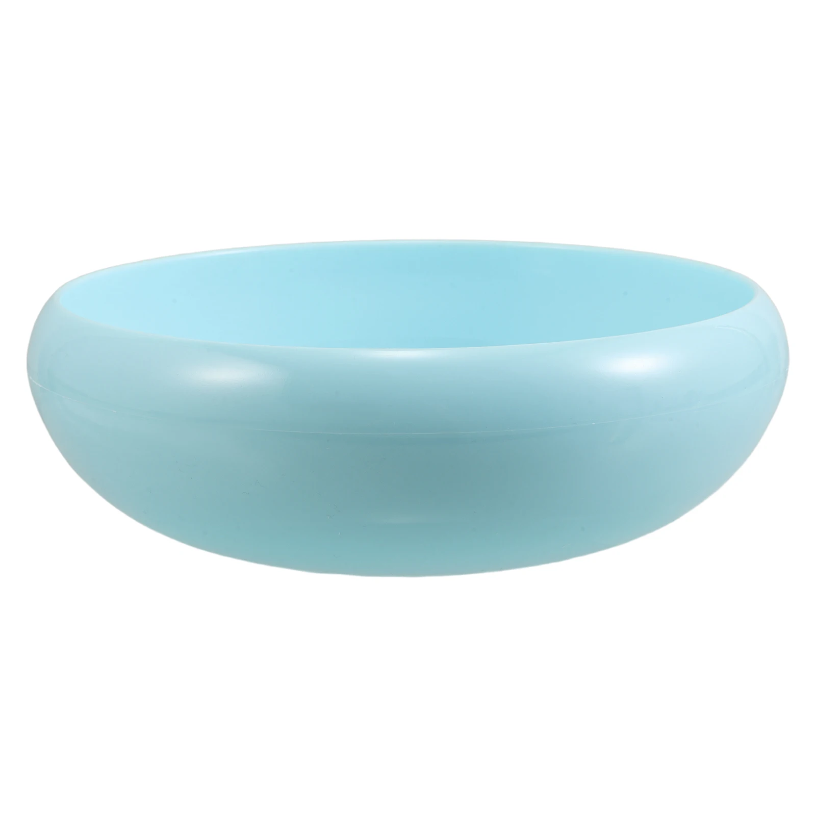 

Imitation Ceramic Brush Cleaning Container Large Capacity Ink Water Dish Plastic Washer Skyblue Easy Clean Multifunctional