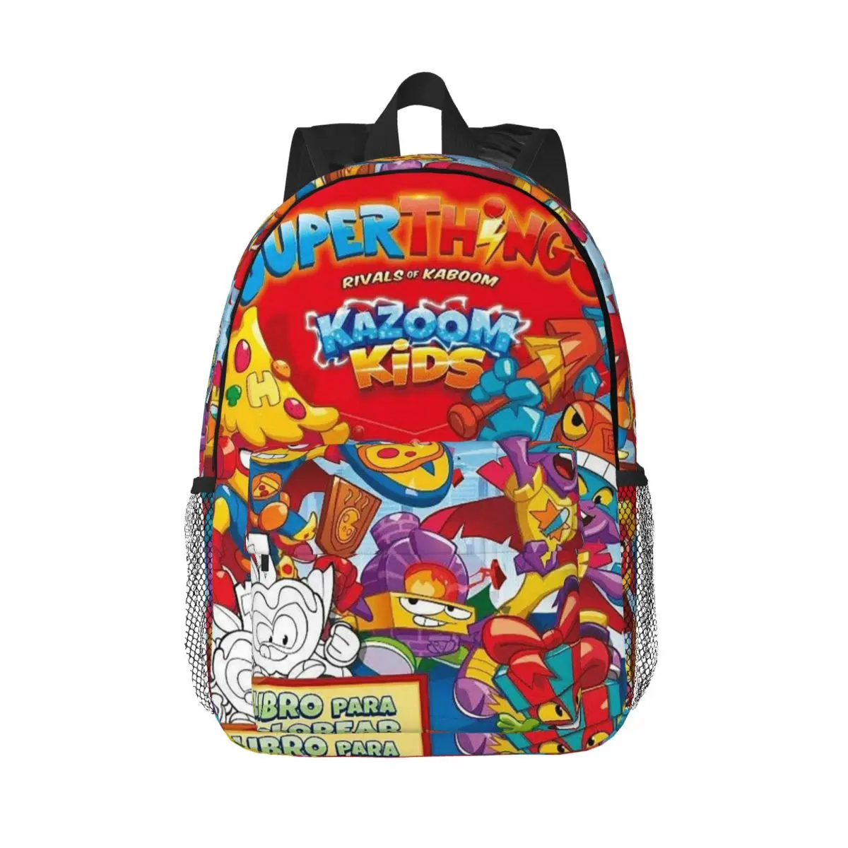 

Рюкзак с героями мультфильмов Super Zings Superthings, Лидер продаж, рюкзак большой емкости для мальчиков и девочек, сумка для книг, сумки на плечо для мужчин и женщин, школьная сумка