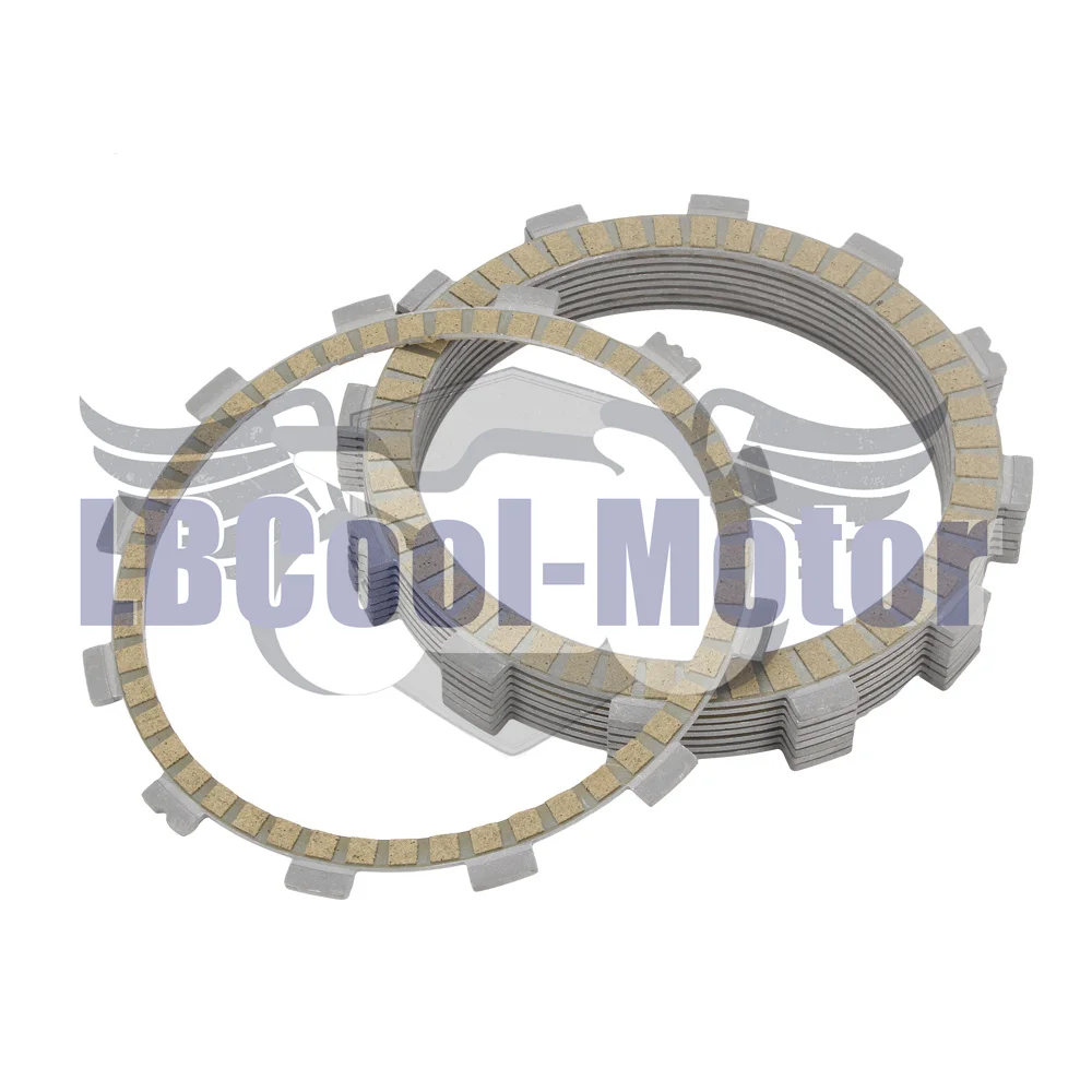 Clutch Friction Steel Plates Discs Set For YAMAHA XV1600 1999-2007 XV1700 2004-2012 MT-01 2005-2009 2006 2007