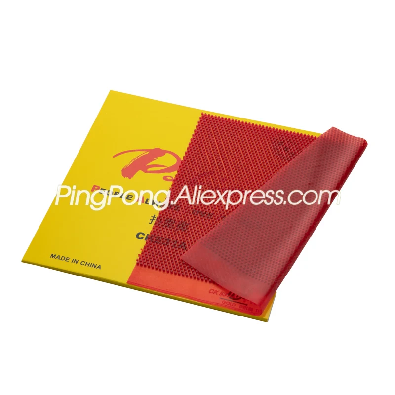 PALIO CK531A Pips-long (Topsheet OX without Sponge) Table Tennis Rubber LONG PIPS Palio Ping Pong Rubber