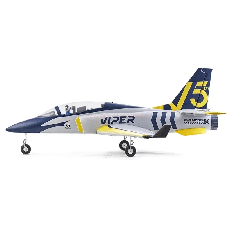 Fms 70mm Viper V2 Model Ducted Fan RC Airplane Remote Control Electric Aircraft Model Assembled Foam Machine Fixed Wing EDF Jet