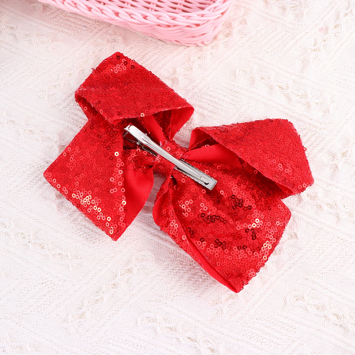 

Sequin Bow Hair Clip Kids Clips Sequins Bowknot Hairpin Hairpins Barrettes Child for