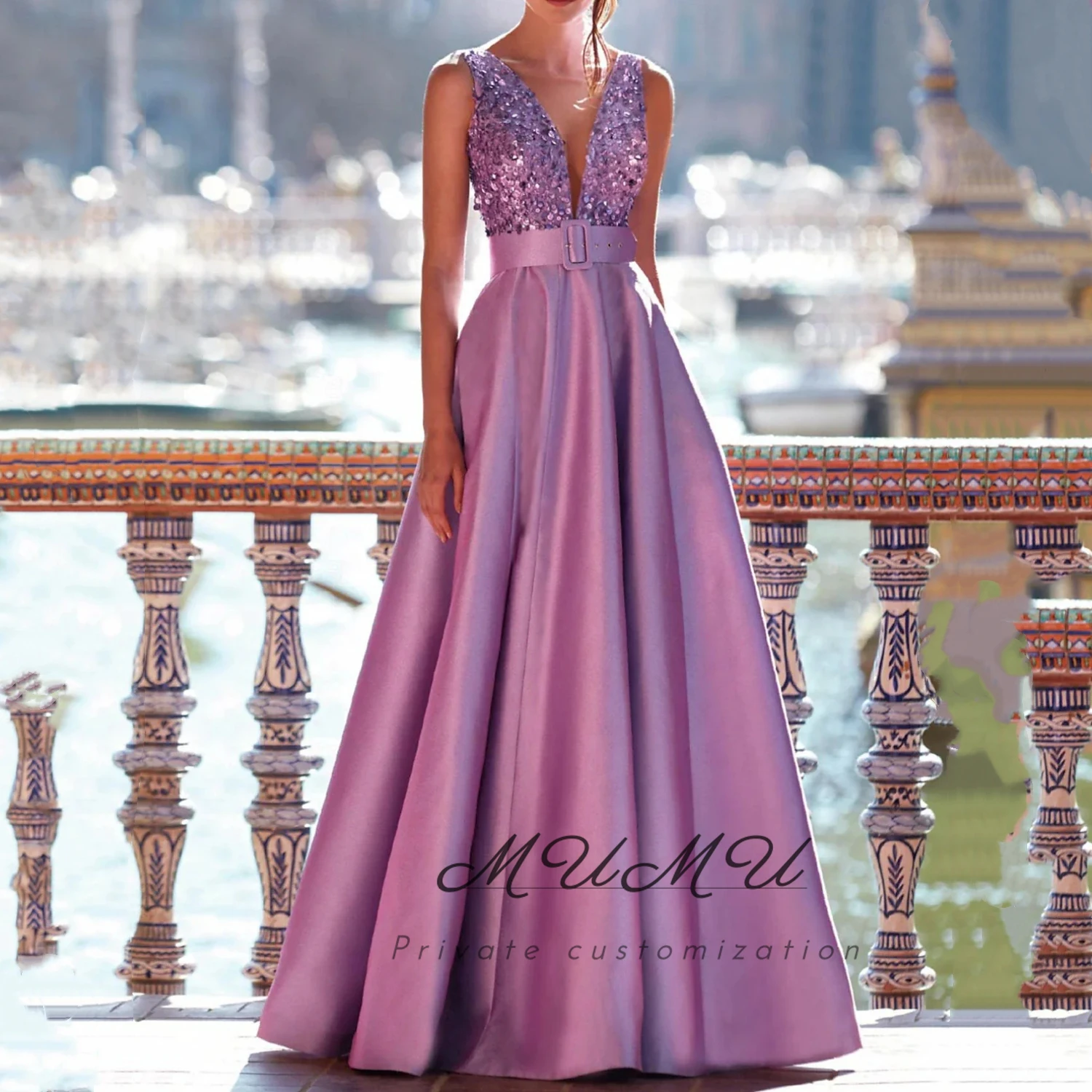 

MuMu Customized Elegant Party Dresses 2025 Платье Вечернее Women Evening Dress فساتين سهرة Prom Dresses for Special Occasions