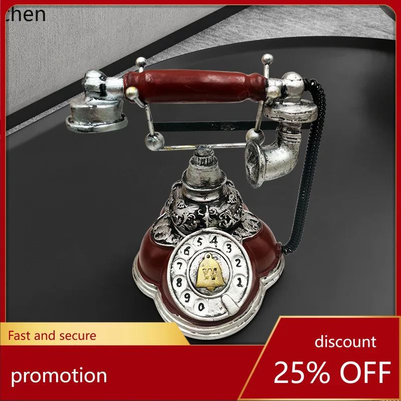 Zml old object ornaments telephone ornaments piggy bank ornaments creative telephone  movie decorations