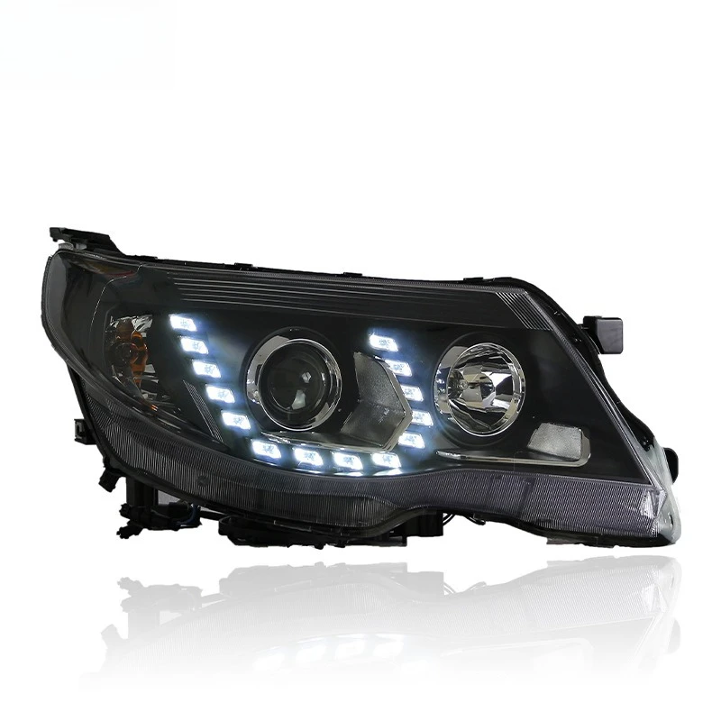 

Suitable for 08-12 Subaru Forester headlight assembly modified LED tear eye daytime running light double lens light