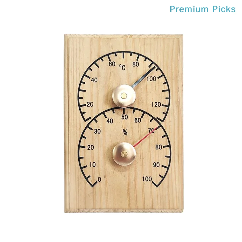 portableSauna Thermometer Metal Replacement Easy Install Durable Accurate Steam Bath Spa Room Temperature Accessory