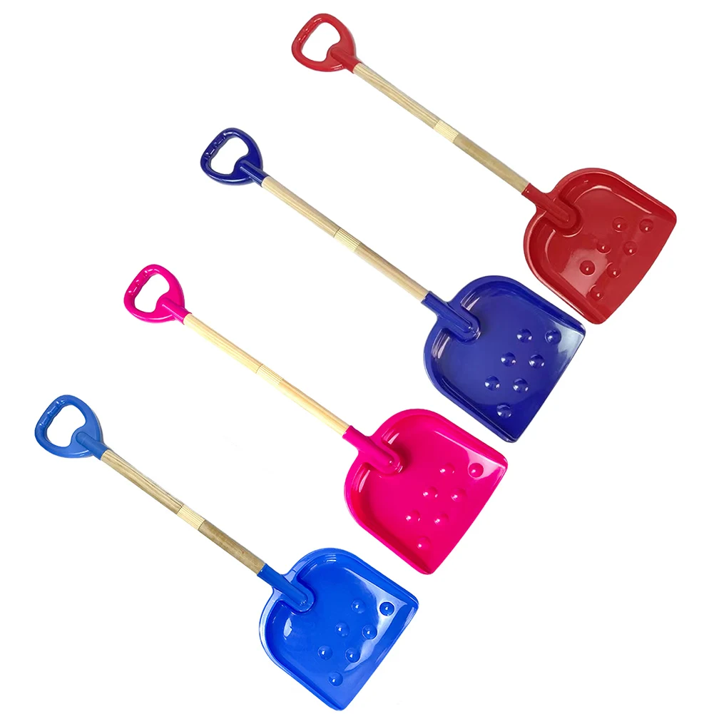 Pala da neve per esterni Pala da sabbia portatile giuntabile staccabile in plastica addensata per accessori per giocattoli per bambini da neve da spiaggia
