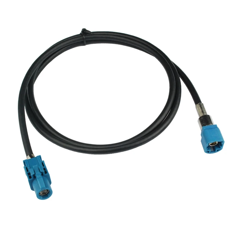 Superbat Fakra HSD LVDS Dacar 535 Cable Connector Z Code Straight Female to Z (Water Blue/5021) Code Straight Male Cable