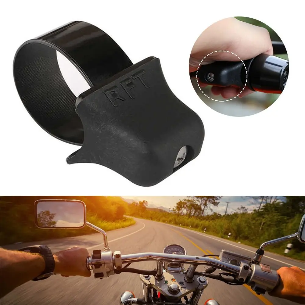 Black Motorcycle Throttle Assistant Plastic Labor Saver Accelerator Booster Motorcorss Equipments Thumb Wrist Rest Assist Handle