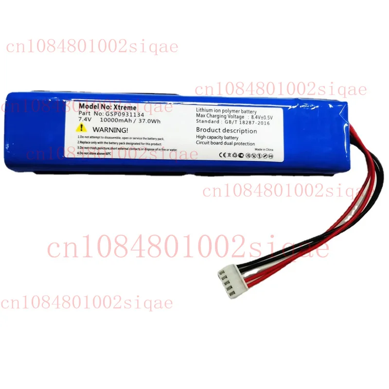 10000mAh GSP 0931134   Battery Replacement For JBL Xtreme Wireless Speaker