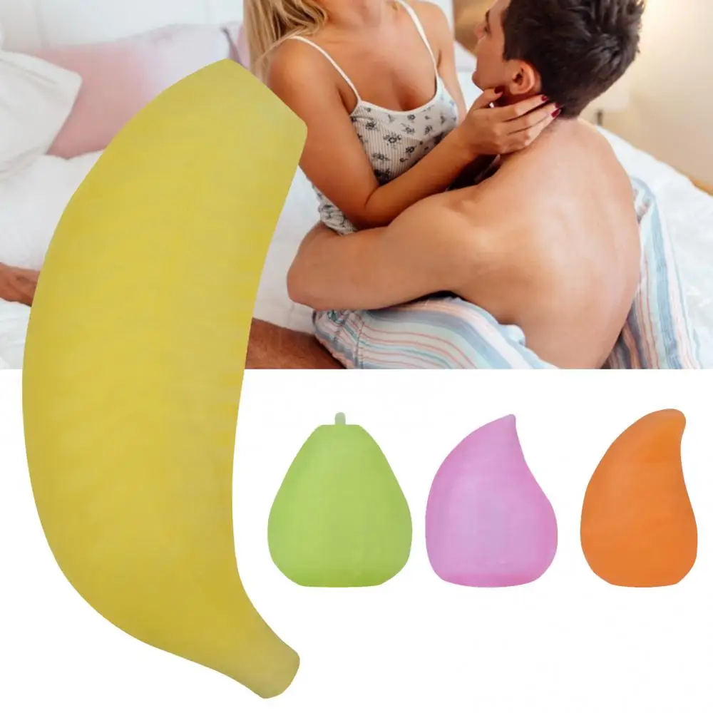 Massage Cup Fruit Shape Stimulator Portable Masturbator TPE Adults Sex Toy for Men Massager