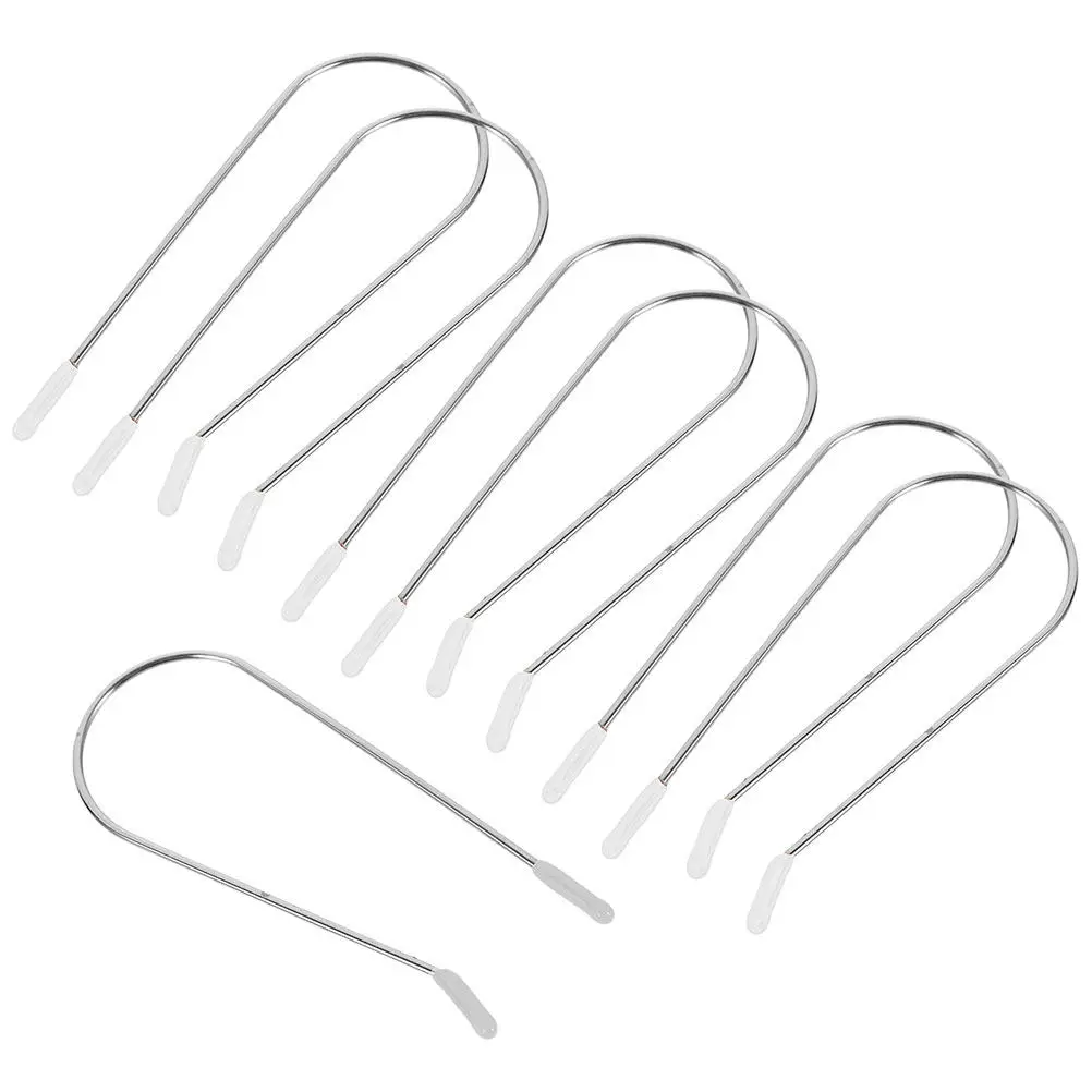 

20 шт. зажимов для электрических плойок, нержавеющая сталь 304, сменные зажимы для горячих завивок, для объемных волн и локонов, удобные