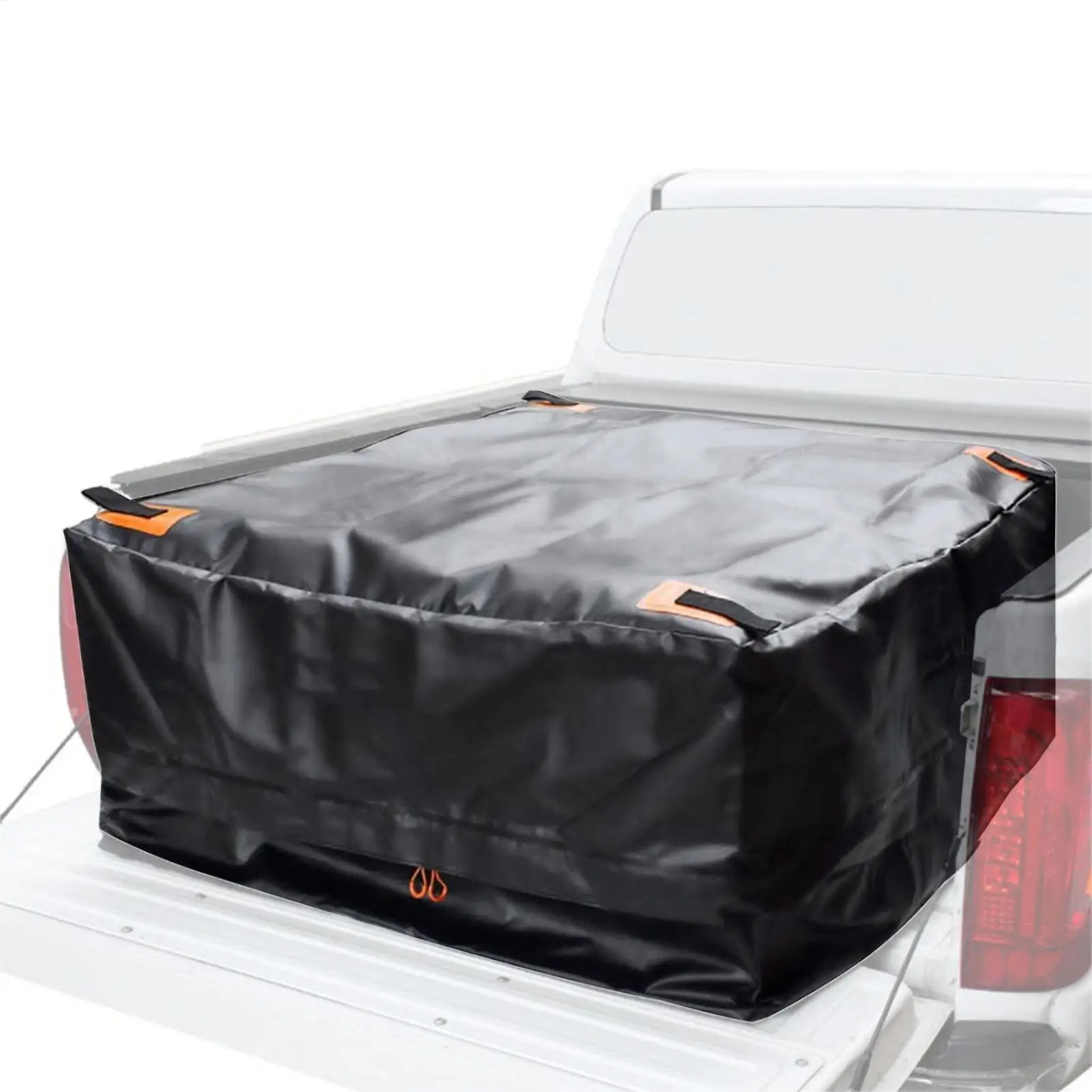 600D Oxford Cloth Roof Bag Waterproof Sun Protection PVC Car Storage Carrier Zippered Pickup Truck Cargo Bag for Vehicle Top