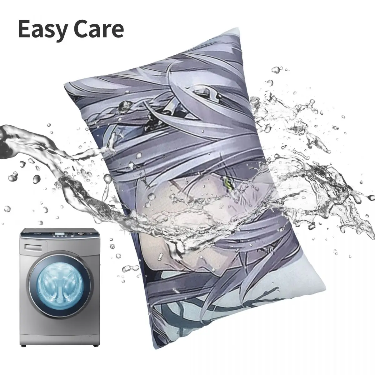 Undertaker Black Butler Rectangle Pillowcase Cushion Cover Decorative Bedroom Bed Home Comfort Throw Pillow - view 6