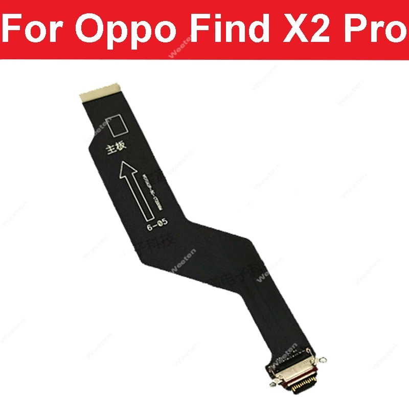 For Oppo Find X X2 X3 X5 Pro X2 X3 X5 Lite X2 X3 Neo USB Charging Dock Flex Cable USB Charger Port Connector Board Flex Ribbon image 4