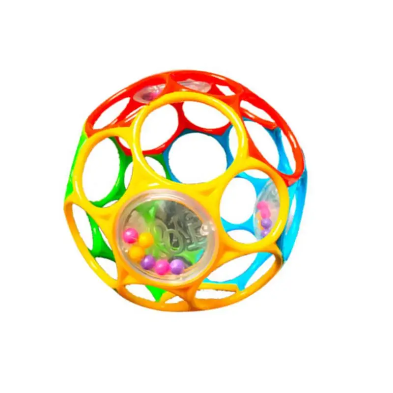 Grasp Ball Developmental Shaker Toy Colorful Ball For Children Crawling Nursery Grasping Teether Toys For Children Girls Boys