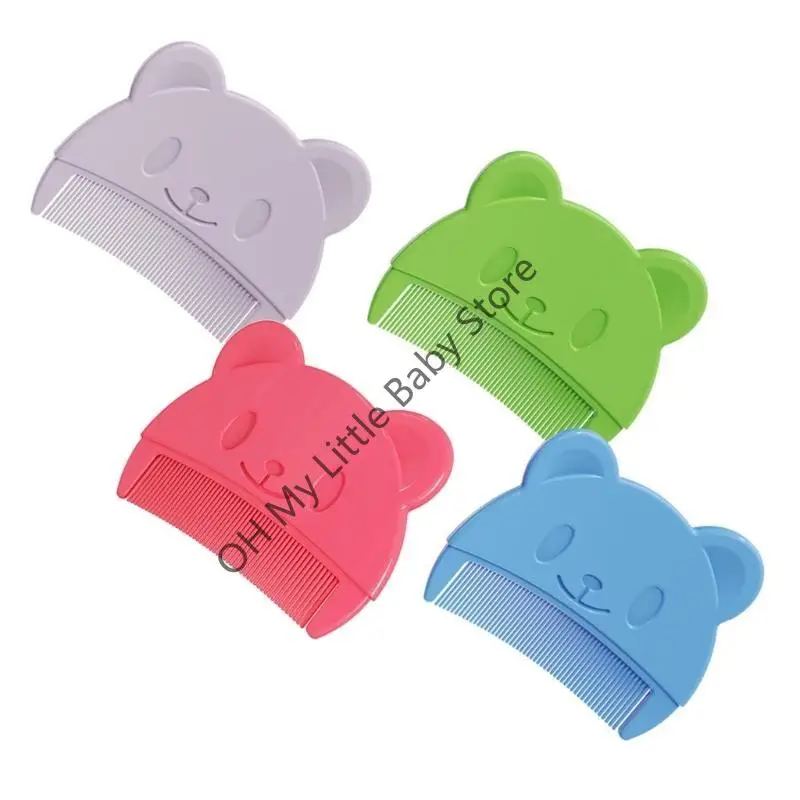 

M76C Расческа для волос новорожденных Расческа для удаления грязи с головы плода Расческа для купания малышей Массажер для для