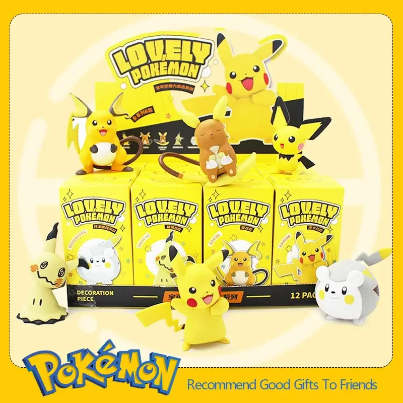 حار البوكيمون شخصيات كرتونية Kawaii بيكاتشو Pichu Togademaru ألولا منطقة Raichu Mimikyu اللعب نموذج جمع الدمى هدية للأطفال الصبي #2