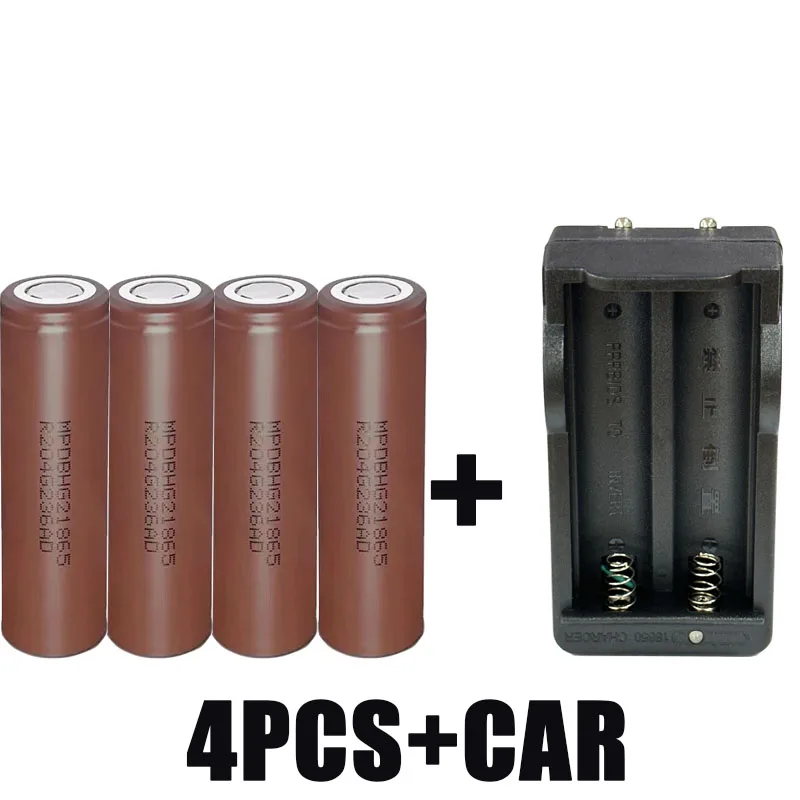 100% original brand new HG2 18650 3200mah battery 3.7v discharge 20a dedicated to HG2 rechargeable battery+charger