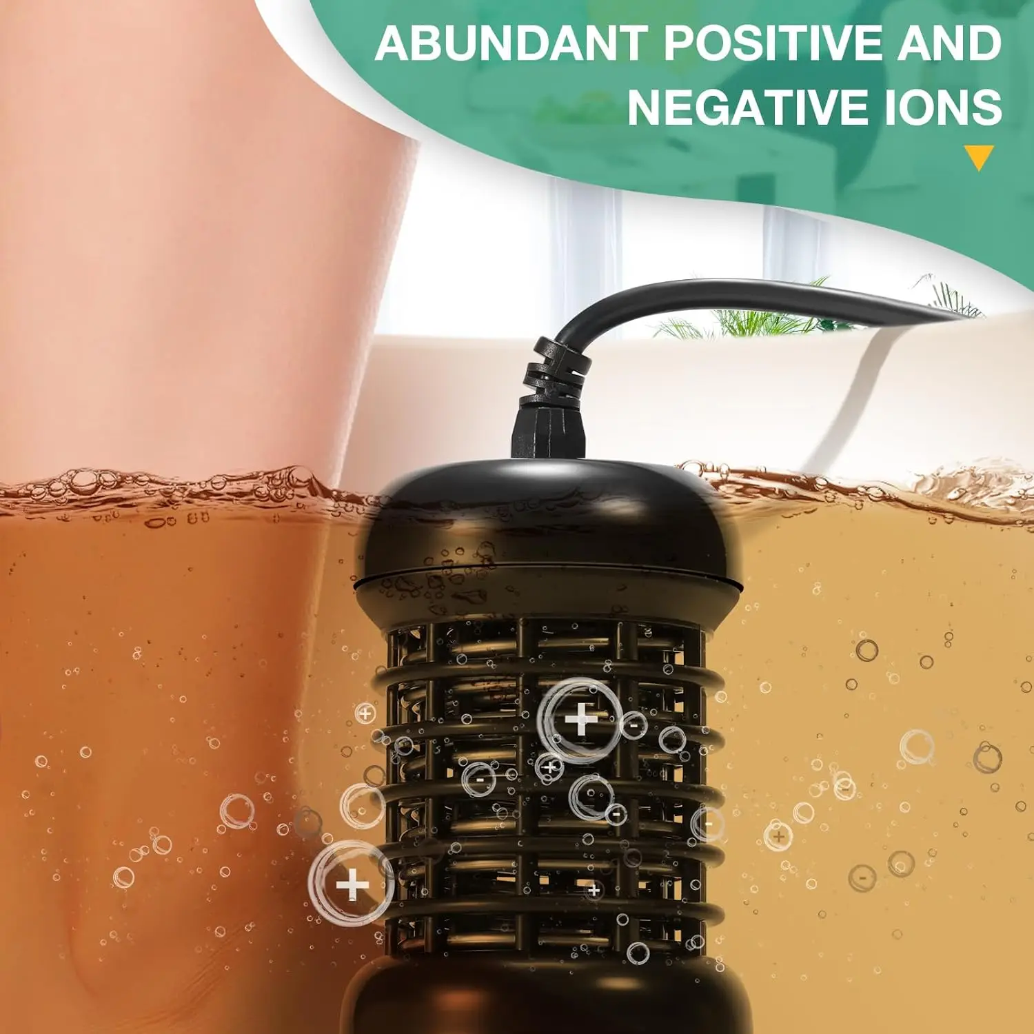 Electric Ion Detox Foot Bath With Basin Hydrogen Ion Cleansing Foot Nursing Vibration Massage Plantar Promotes Blood Circulation
