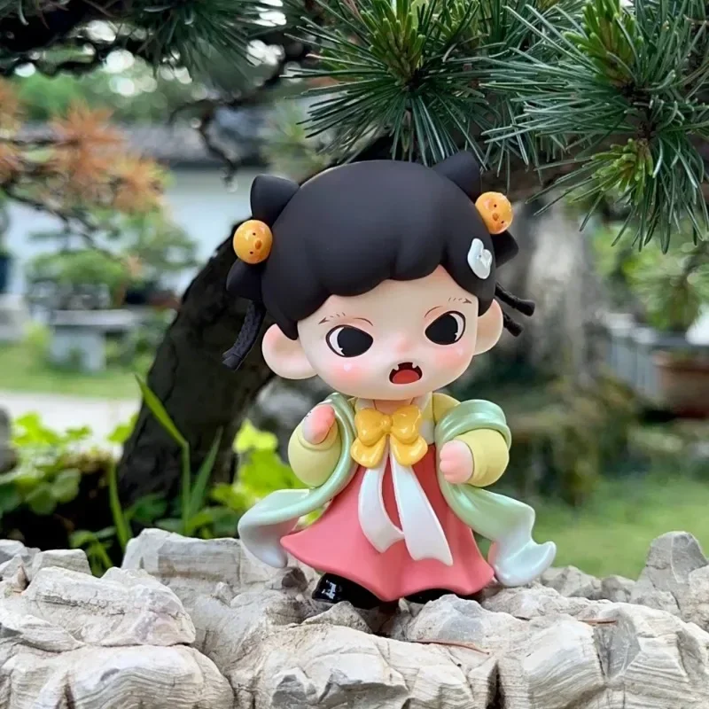 ZORAA 3rd LINGLONG FU Blind Box Mystery box Kawaii Anime Pop Leuke Mystery Box Beeldje Verrassingscadeau voor Meisje Kinderen Verjaardag Speelgoed