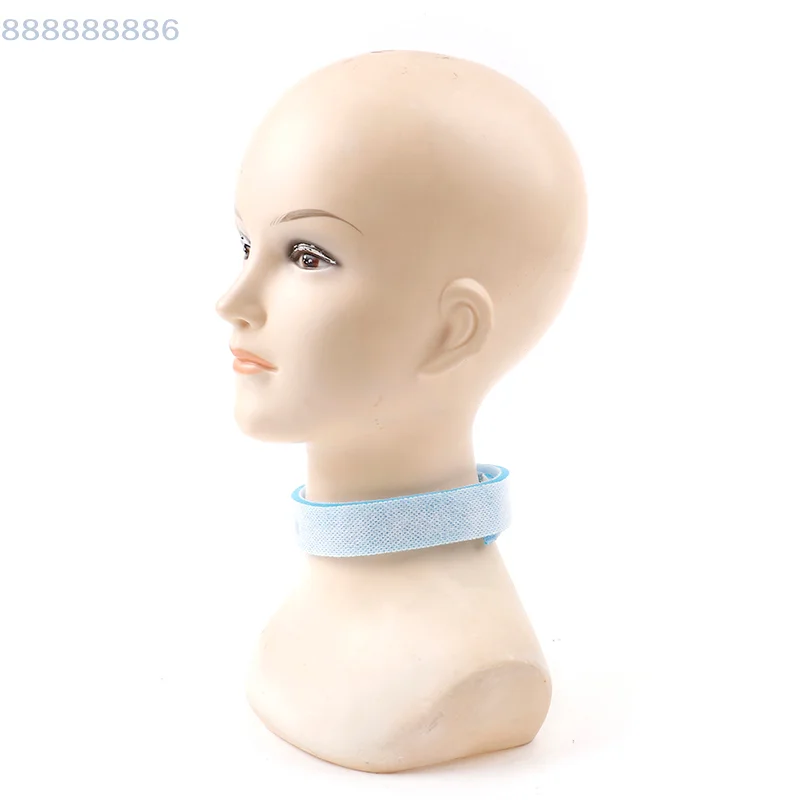 

1X фиксированный держатель ремня для трахеостомы, поддержка шеи, устройство для фиксации эндотрахеальной трубки, медицинский трахеальный ремень для дыхательного ухода